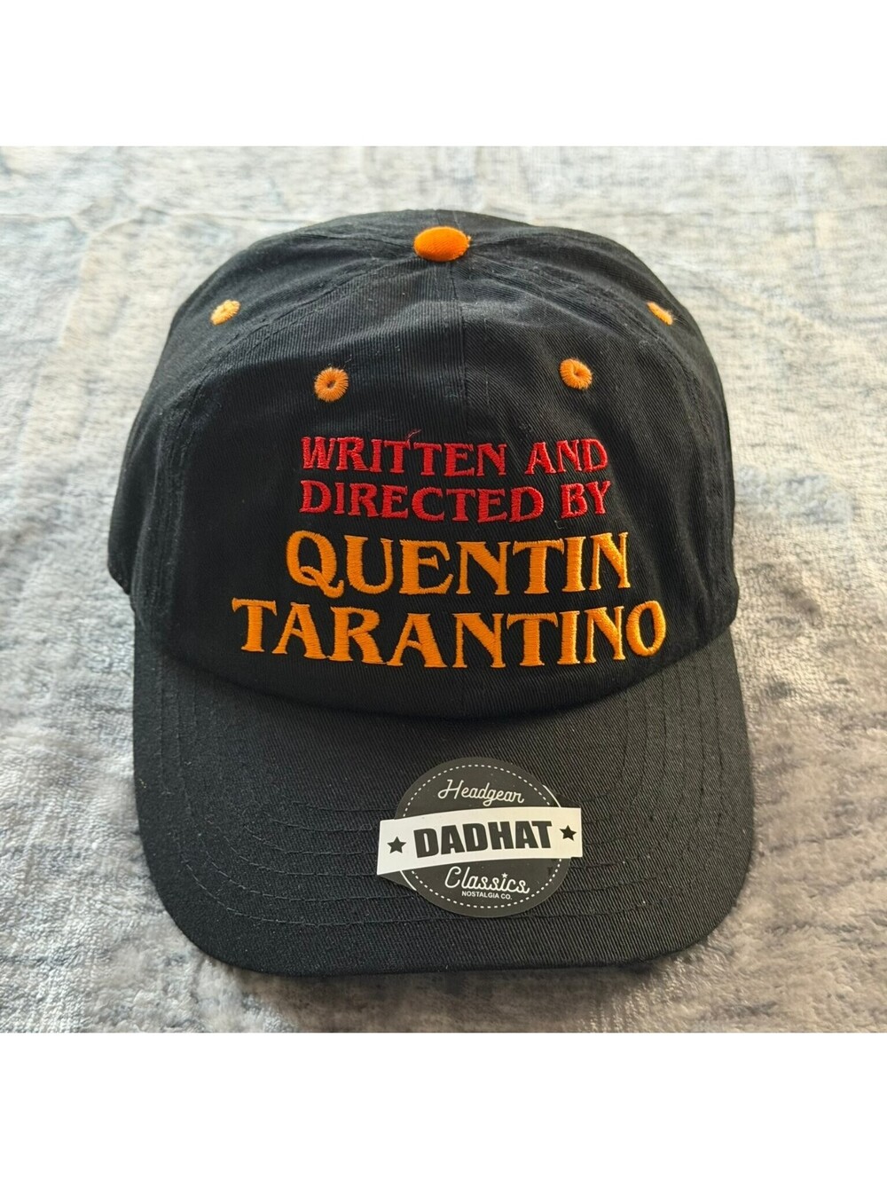 Headgear Classics Quentin Tarantino Kill Bill Dad Hat Black Adjustable